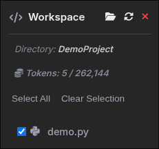ChatStack AI Workspace Sidebar for File System Access API